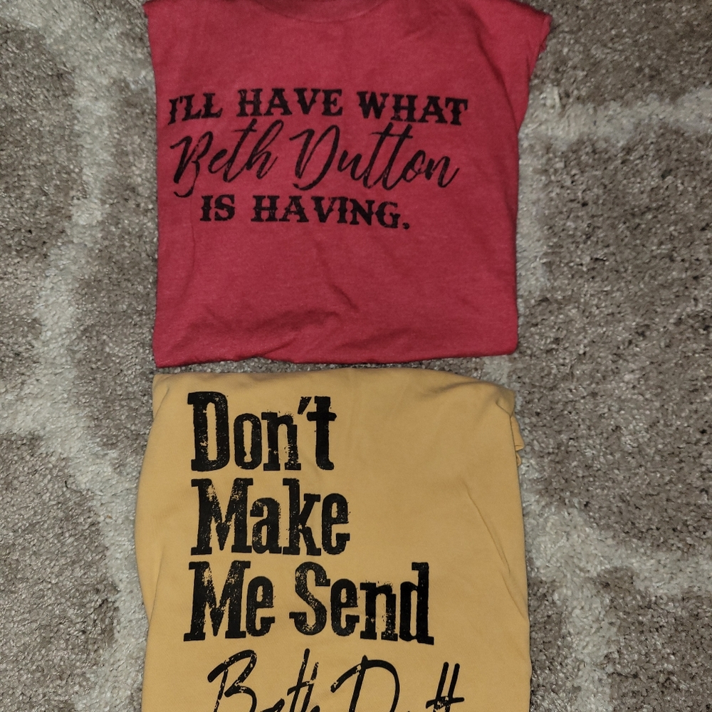 2 Yellowstone Tees